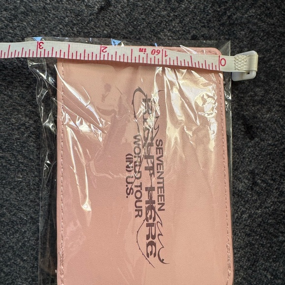 Seventeen Right Here World Tour US Tour Pink Luggage Tag - Picture 7 of 8